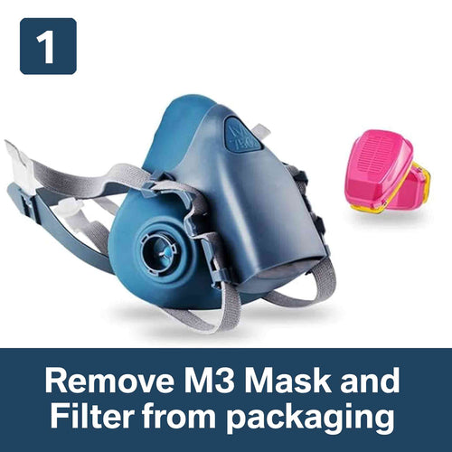 3M Cartridge for Respirator Masks to protect against Oxalic Acid Fumes - 60923 model - Varroa Equipment & Products collection by Buzzbee Beekeeping Supplies